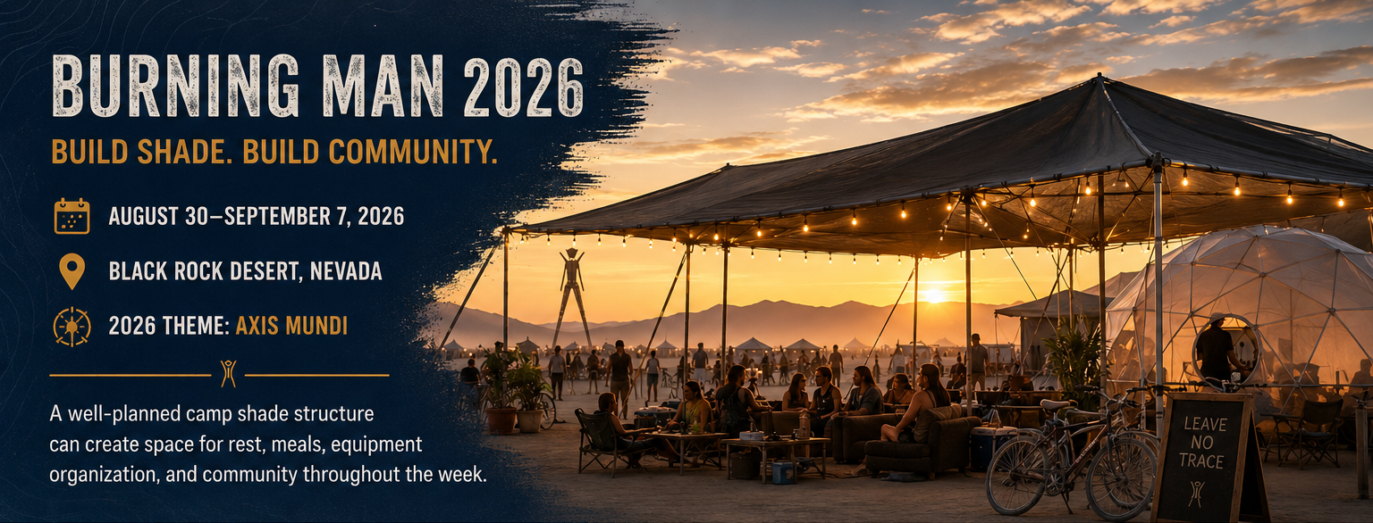Burning Man 2026: Shade & Community